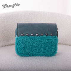 Wrangler Vintage Sherpa Bi-Fold Wallet