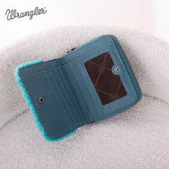 Wrangler Vintage Sherpa Bi-Fold Wallet