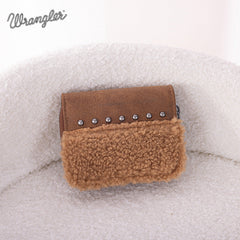 Wrangler Vintage Sherpa Bi-Fold Wallet
