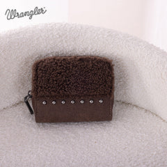 Wrangler Vintage Sherpa Bi-Fold Wallet