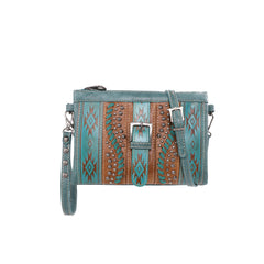 Montana West Aztec Buckle Collection Clutch/Crossbody