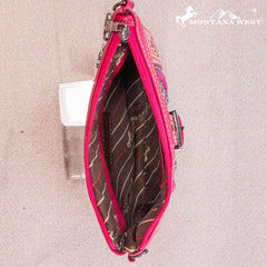Montana West Aztec Buckle Collection Clutch/Crossbody