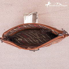 Montana West Aztec Buckle Collection Clutch/Crossbody