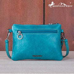 Montana West Aztec Buckle Collection Clutch/Crossbody
