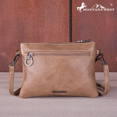 Montana West Aztec Buckle Collection Clutch/Crossbody