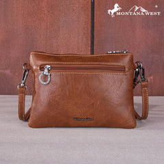Montana West Aztec Buckle Collection Clutch/Crossbody