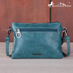 Montana West Aztec Buckle Collection Clutch/Crossbody
