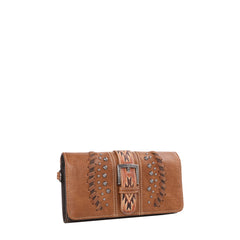 Montana West Aztec Buckle Collection Wallet