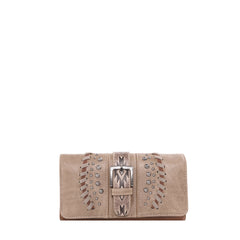 Montana West Aztec Buckle Collection Wallet