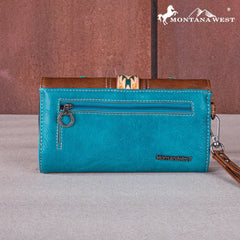Montana West Aztec Buckle Collection Wallet