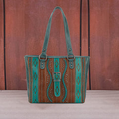 Montana West Aztec Buckle Collection Concealed Carry Tote