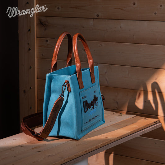 Wrangler Canvas Tote/Crossbody - Jean