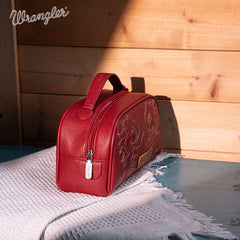 Wrangler Vintage Boot Scroll Pouch Bag