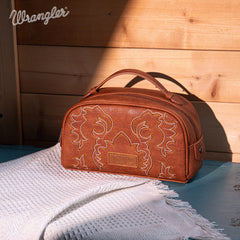 Wrangler Vintage Boot Scroll Pouch Bag