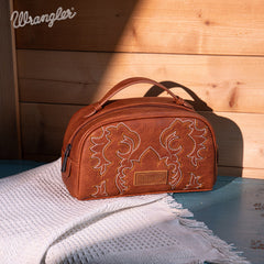 Wrangler Vintage Boot Scroll Pouch Bag