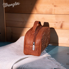 Wrangler Vintage Boot Scroll Pouch Bag
