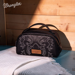 Wrangler Vintage Boot Scroll Pouch Bag