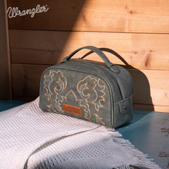 Wrangler Vintage Boot Scroll Pouch Bag