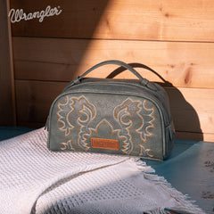 Wrangler Vintage Boot Scroll Pouch Bag