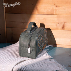 Wrangler Vintage Boot Scroll Pouch Bag