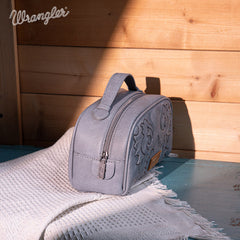 Wrangler Vintage Boot Scroll Pouch Bag