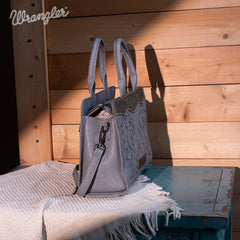 Wrangler Vintage Embroidered Boot Scroll Crossbody Bag