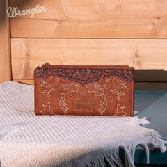 Wrangler Vintage Embroidered Boot Scroll Crossbody Bag