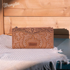 Wrangler Vintage Embroidered Boot Scroll Crossbody Bag