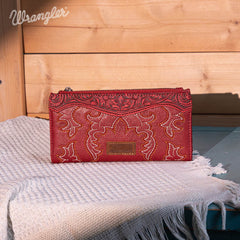 Wrangler Vintage Embroidered Boot Scroll Crossbody Bag
