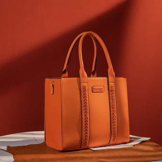 Wrangler Carry-All Tote/Crossbody - Orange