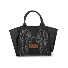 Wrangler Vintage Embroidered Boot Scroll Tote Bag