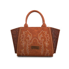 Wrangler Vintage Embroidered Boot Scroll Tote Bag