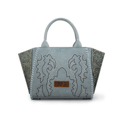 Wrangler Vintage Embroidered Boot Scroll Tote Bag